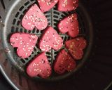 A picture of step 5 of Beetroot Cookies.