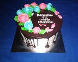 Foto langkah ke 10 dari resep Birthday base cake (brownies empuk mantul).