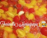 Foto del passaggio 2 della ricetta Farfalle con crema di Datterini gialli e rossi km zero mandorle e burrata 👩‍🍳🏡🦁🇮🇹