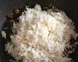 A picture of step 3 of Lemon rice.
