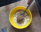 A picture of step 1 of Quick and easy savoury oat biscuits.
