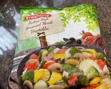 Csirke zöldségágyon recept fázis 3 fotója