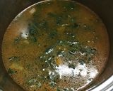 Foto del paso 1 de la receta: Potajillo de rape, garbanzos, y espinacas con arroz