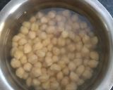 A picture of step 1 of Falafel with Father Bread.