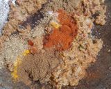 A picture of step 3 of Green Moong Curry.
