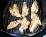 A picture of step 5 of Air Fryer Chicken Wings.