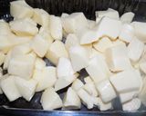 Foto del paso 4 de la receta: Tarta de zapallo jamón y mozzarella