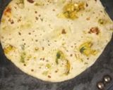 A picture of step 10 of Shezwan Cabbage coriander paratha.