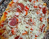 Foto del paso 9 de la receta: Pizza con base de coliflor