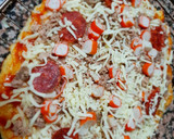 Foto del paso 9 de la receta: Pizza con base de coliflor