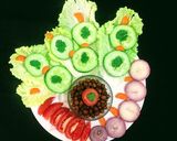 A picture of step 3 of Colourful Salad.
