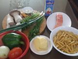 Mỳ Pasta cá Hồi