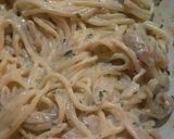 Carbonara spagetti, ahogy én szeretem 🤗 recept fázis 4 fotója