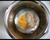 A picture of step 1 of Masala khichdi magic.