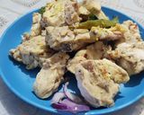 A picture of step 4 of Lemon chicken.