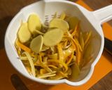 A picture of step 3 of Candied Citrus and Ginger.