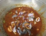 Foto langkah ke 4 dari resep Cumi saus padang.