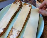 Foto del paso 4 de la receta: Rollitos de calabacín rebozados y rellenos