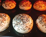 Hình bước làm 16 của món Taiwan Pepper Bun _ Bánh Bao Nướng Tiêu Đen Nhân Thịt
