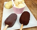 Foto del paso 11 de la receta: Helado de Vainilla Casero y Helados Magnum Caseros