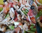 Foto del paso 6 de la receta 🥗 Ensalada de alubias blancas 🫘⚪ y sardinillas 🐟 en aceite 🪔🫒