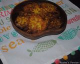 A picture of step 9 of Persian potato frittata.