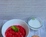 Foto langkah ke 5 dari resep Bubur Ketan Buah Naga ♥️.