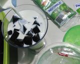 Foto langkah ke 3 dari resep Es matcha cincau.