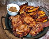 Hình bước làm 3 của món Steak Ăn Kèm Khoai Tây Chiên Mỡ Vịt