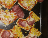 Foto del paso 5 de la receta: ☃️Mini pizza calcetín de Navidad ☃️