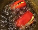 California Farm Stuffed Sweet Red Peppers with shrimp and fried rice recipe step 4 photo