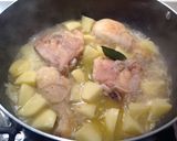 Foto del passaggio 4 della ricetta Cosce e sovracosce di pollo alla birra, e patate