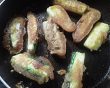 Foto del paso 5 de la receta: Tacos🌮 de calabacín y berenjena empanizados🌮