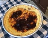 Une image de l'étape 16 de Flan pâtissier aux raisins de corinthe et vanille pâte brisée au rhum.