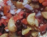 A picture of step 5 of Crispy Macaroni Bhel.