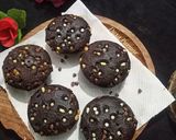 A picture of step 8 of Double Chocolate Muffins.