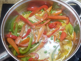 Fetuccini estilo thai ☺