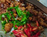 Foto langkah ke 7 dari resep Ayam Pok-Pok saos teriyaki.