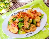 Foto langkah ke 3 dari resep Cah Brokoli Baso Sosis.