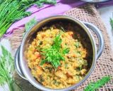 સુવા ની ભાજી અને મગની દાળ (Suva Bhaji Moong Dal Recipe In Gujarati) રેસીપી સ્ટેપ4ફોટો