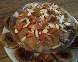 A picture of step 8 of Bread Halwa.