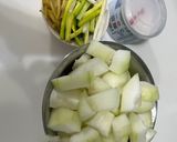 冬瓜薑絲湯的食譜步驟1照片