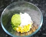 A picture of step 2 of Grilled Veg Mayonese Sandwich.