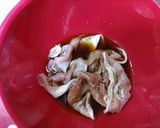A picture of step 2 of Our Ginger Pork.