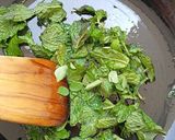 A picture of step 5 of Pudina Kobbari Pachadi/Mint Coconut Chutney (South India Special).