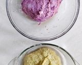 Foto langkah ke 3 dari resep Green Tea Taro Sourdough Bread.