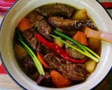 A picture of step 11 of Fragrant Braised Beef (Beef Noodle Soup).
