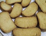 A picture of step 2 of Rusk jamun.