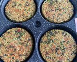 Une image de l'étape 2 de Galette de quinoa aux épinards.
