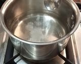 A picture of step 2 of Kala chana palak -Semi dry masala sabji.